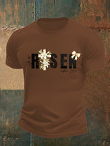 Men's  He is Risen  Print  T-Shirt