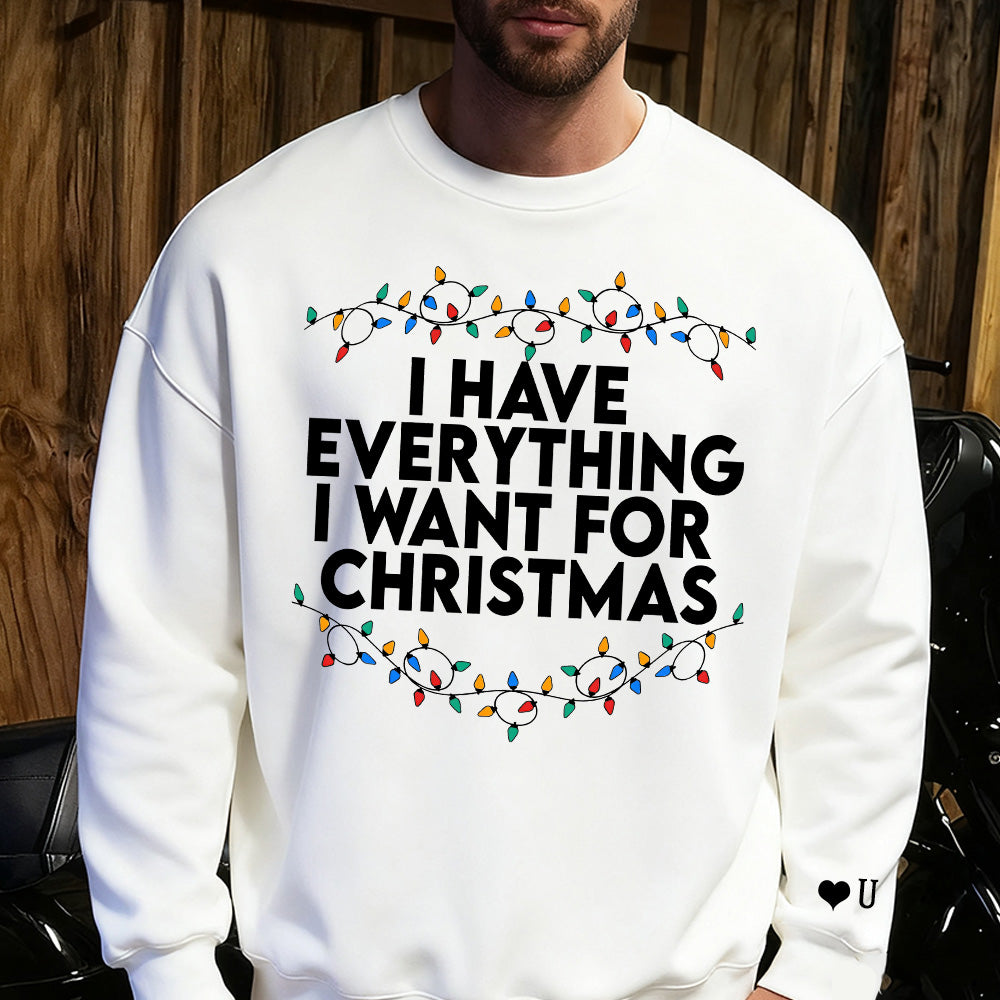 Christmas themed shirt,You are my everything "shirt,Personalized Couples Gifts.