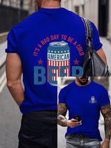🔥Buy 3 Get 15% Off🔥It’s a Bad Day to Be a Cold Beer,  Funny 4th of July Drinking Shirt