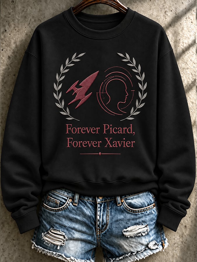 Women's Live Long And Prosper Print Sweatshirt
