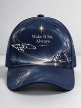 Unisex Make It So, Always In Loving Memory of Our Captain Printed Hat