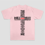 I Will Fear No Evil For You Are With Me Your Rod And Your Staff They Comfort Me God Printed Women's T-shirt