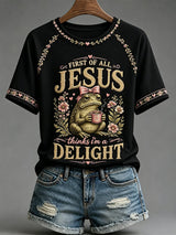 Women's Faith Printing  T-Shirts