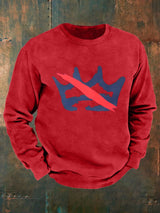 Men's  America has no kings Printed Casual Sweatshirt