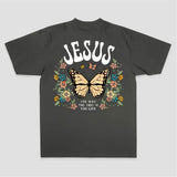 Jesus The Way The Truth The Life Printed Women's T-shirt