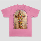 The Grass Withereth.the Flowers Fadeth.but The Word Of Our God Shall Stand Forever Printed Women's T-shirt