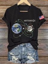 Women's  Artemis II Print Short-Sleeve T-Shirt