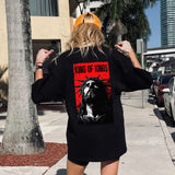 King Of Kings Printed Women's T-shirt