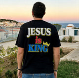 Jesus Is King Printed Men's T-shirt