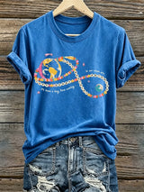 Women's Copy Moon Joy Print T-shirt