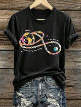 Women's Copy Moon Joy Print T-shirt
