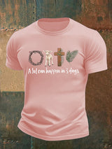 Men's  A lot can happen in 3 days  Print  T-Shirt