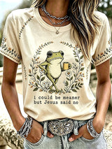 Women's Casual Print Short-Sleeve T-Shirt