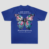 God Turns Broken Pieces Into Masterpieces Printed Women's T-shirt