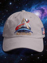 Unisex Artemis II 2026 Rocket Launch Print Hat