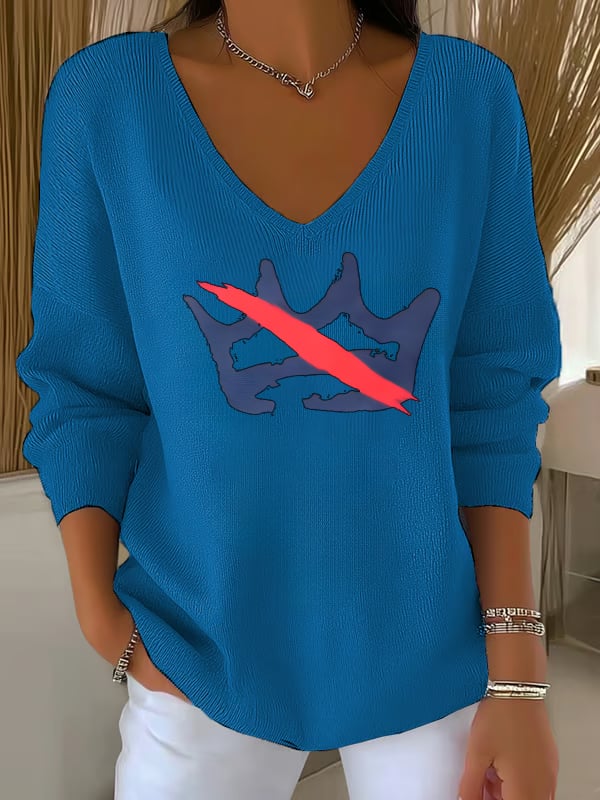 🔥Buy 3 Get 15% Off🔥Women's  America has no kings print  Sweatshirt