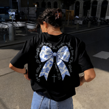 She Is Clothed With Strength And Dignity; She Laughs Without Fear Of The Future. Printed Women's T-shirt