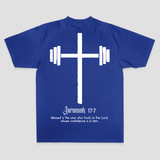 Jeremiah 17:7 Blessed Is The One Who Trusts In The Lord Printed Men's T-shirt