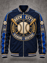 Men's Brew City Diamond Heritage Printed Jacket