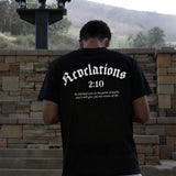Revelations 2:10 Printed Men's T-shirt