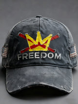 🔥Buy 3 Get 15% Off🔥Unisex Freedom No King Printed Hat