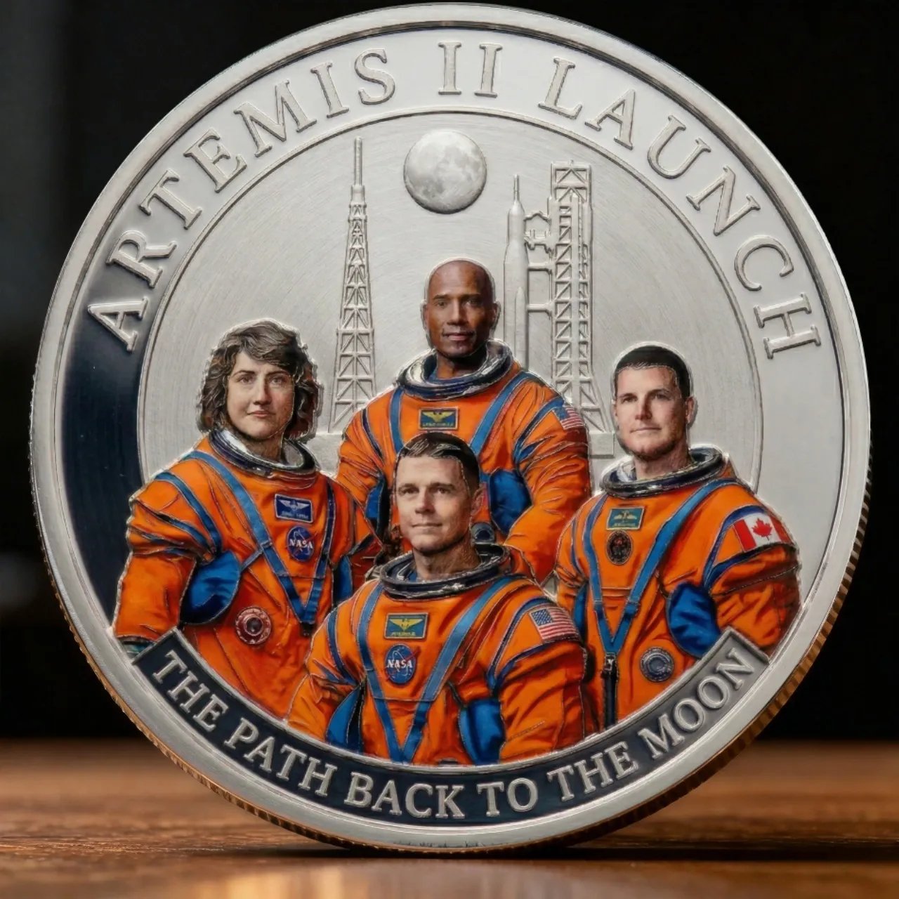 🚀🌕 Artemis II Lunar Mission Commemorative Coin 🚀🚀