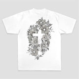 Floral Cross Printed Women's T-shirt