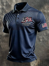 Men's U.S. 250th Anniversary Printed Polo Shirt