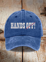 🔥Buy 3 Get 15% Off🔥Unisex Hands Off Protest Print Hat