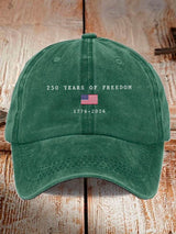 Unisex America Flag Print Baseball Cap