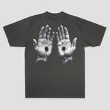 Hollowed Hands Printed Men's T-shirt
