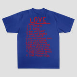 Love 1 Is Patient 2 Is Kind 3 Does Not Envy 4 Does Not Boast 5 Is Not Proud 6 Does Printed Women's T-shirt