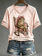 Women's Jesus Thinks I'm A Delight  T-Shirts