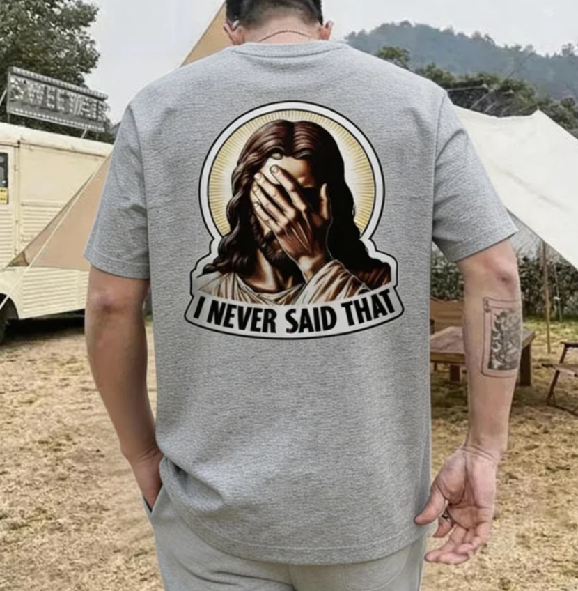 I Never Said That Printed Men's T-shirt