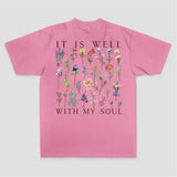 It Is Well With My Soul Printed Women's T-shirt