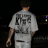 The Leper King Printed Men's Washed Tee