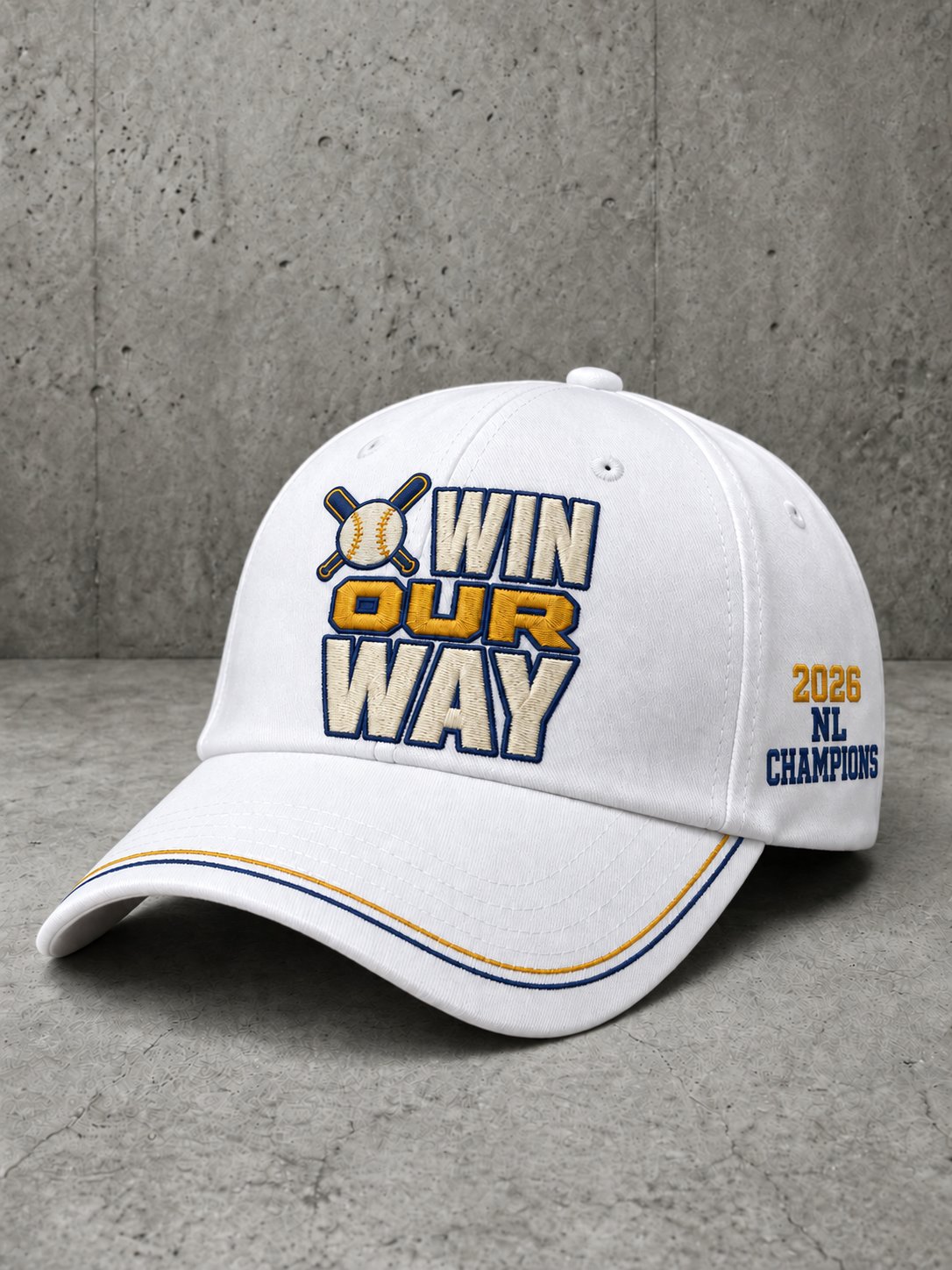 Unisex Baseball Print Casual Hat
