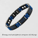 Inlaid color energy bracelets