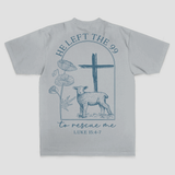 He Left The 99 To Rescue Me Printed Men's T-shirt