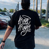 King Of Kings Printed Men's T-shirt
