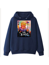 Unisex  No Kings In America Print Casual  Hoodie