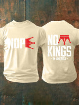🔥Buy 3 Get 15% Off Men's  No Kings In America T-Shirt