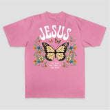 Jesus The Way The Truth The Life Printed Women's T-shirt