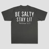 Be Salty Stay Lit Printed Men's T-shirt
