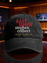 🔥Buy 3 Get 15% Off🔥Retro Last Show 05.21.2026 The Night The Laughter Died After The Opening Monol, Hopefully People Laughed During The Show Print Baseball Cap