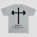 Jeremiah 17:7 Blessed Is The One Who Trusts In The Lord Printed Men's T-shirt