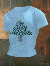 🔥Buy 3 Get 15% Off🔥Men's  Funny Christmas Tree With fdt T-Shirt
