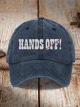 🔥Buy 3 Get 15% Off🔥Unisex Hands Off Protest Print Hat