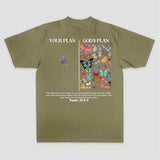 Your Plan God's Plan Printed Women's T-shirt