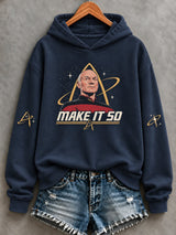 Women's In Loving Memory of Our Captain Print Sweatshirt